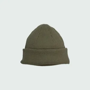 Jackman Waffle Knit Cap Olive