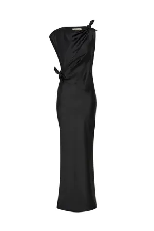 Karsten Knot Dress Black by Camilla and Marc