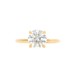 Lab-Grown Diamond Four Prong Solitaire Engagement Ring