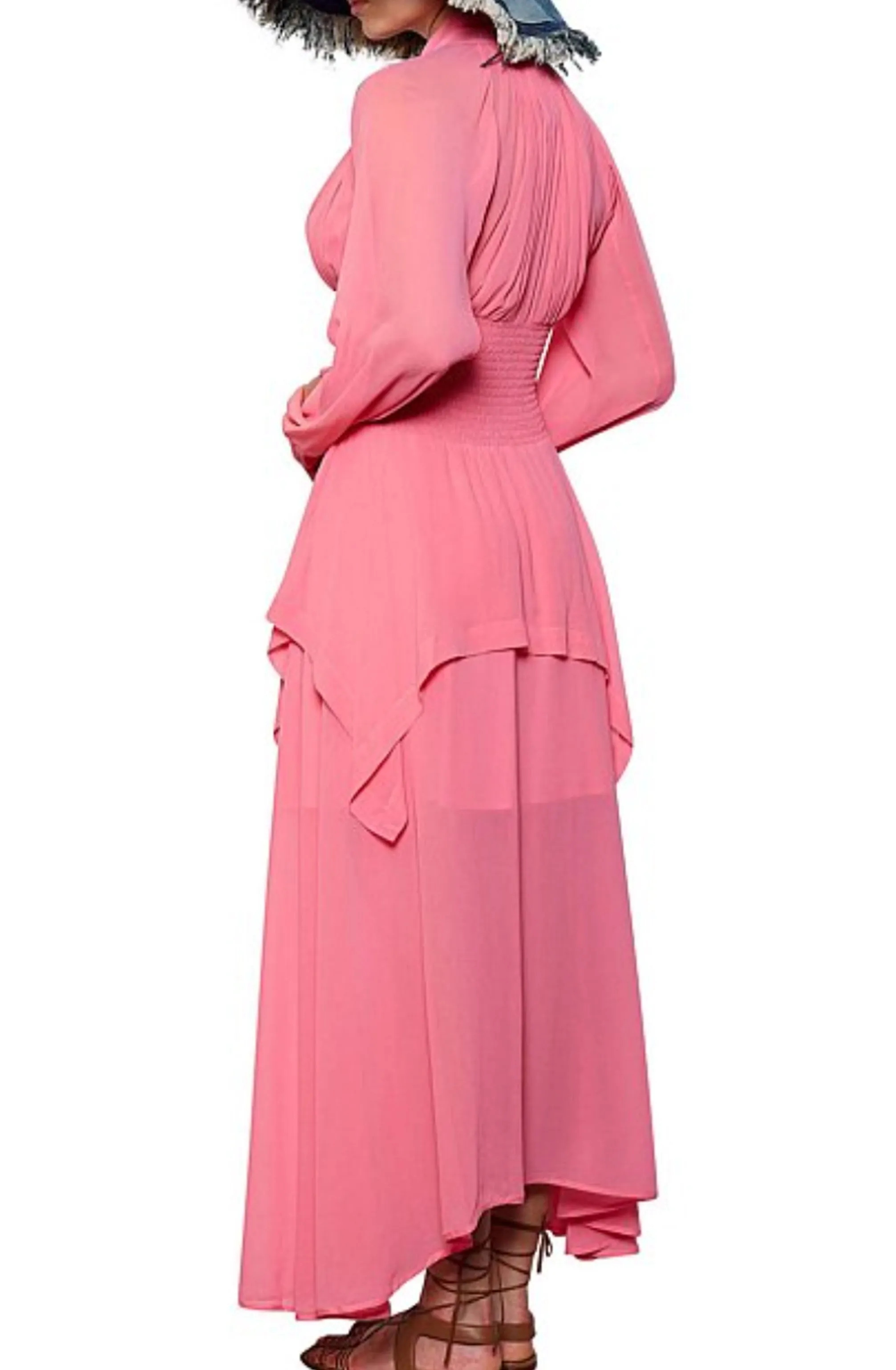 Layered Stem Dress Pink by KITX