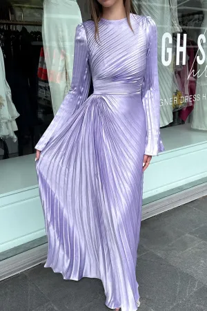 Layla Shimmer Gown Lavender by HSH