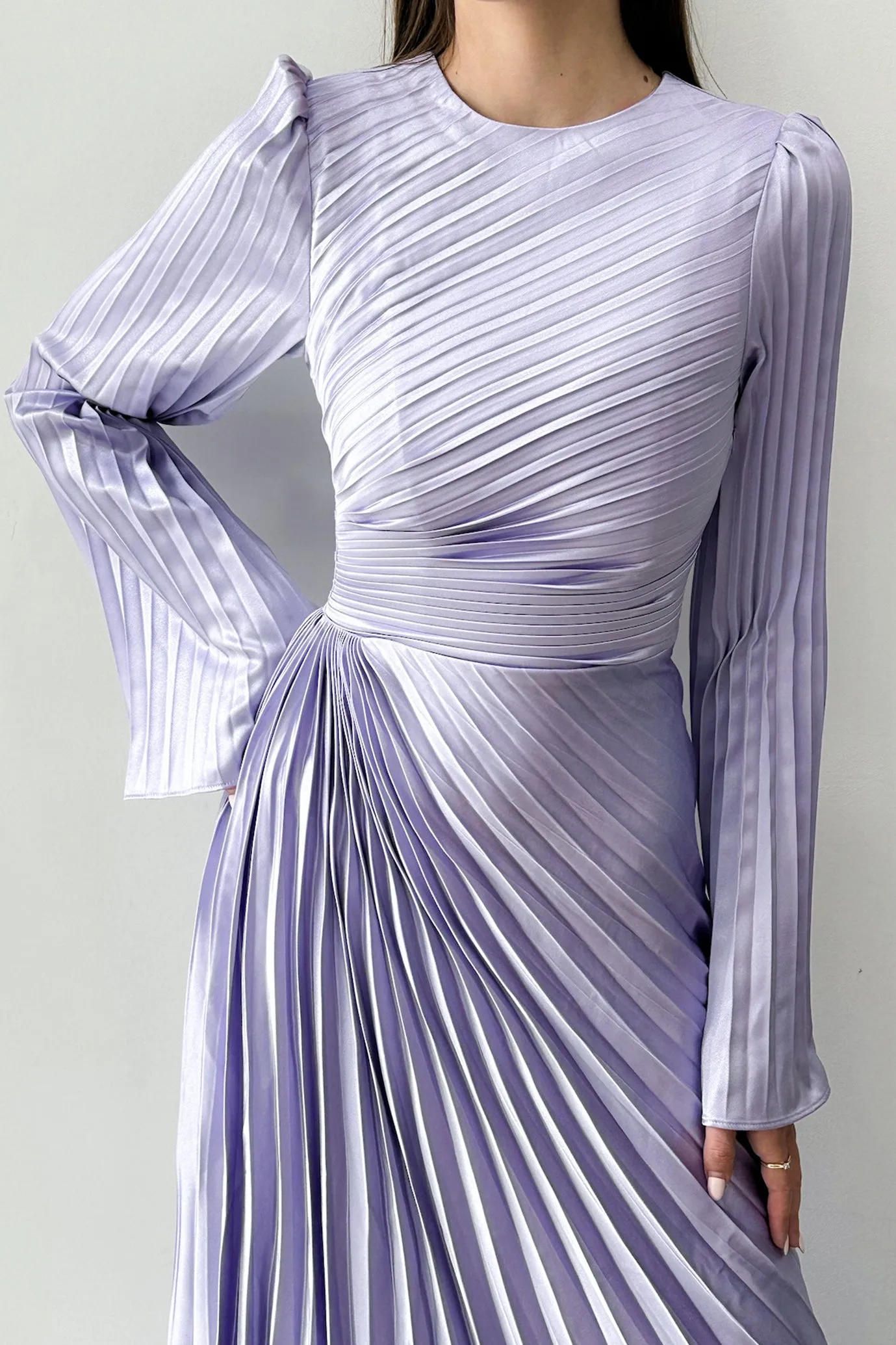 Layla Shimmer Gown Lavender by HSH