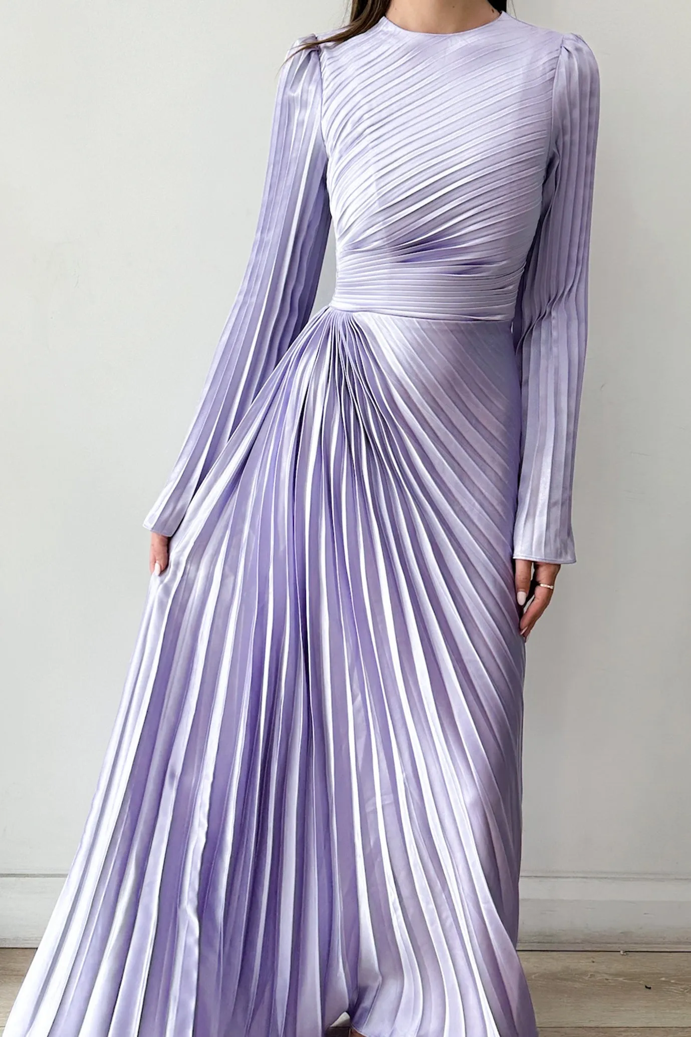 Layla Shimmer Gown Lavender by HSH