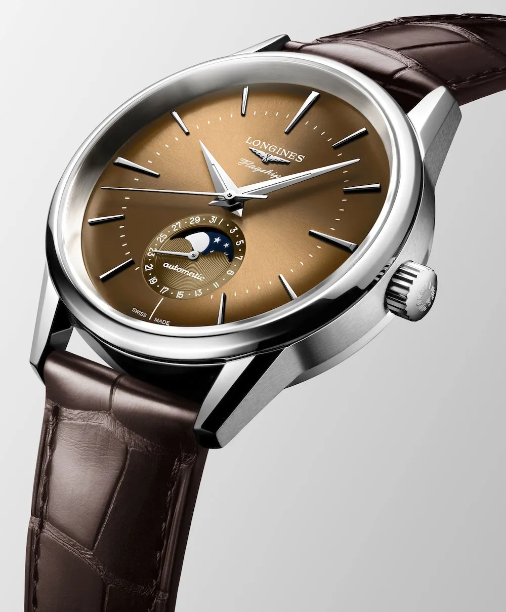 Longines Flagship Heritage Sunray Beige Mens Watch