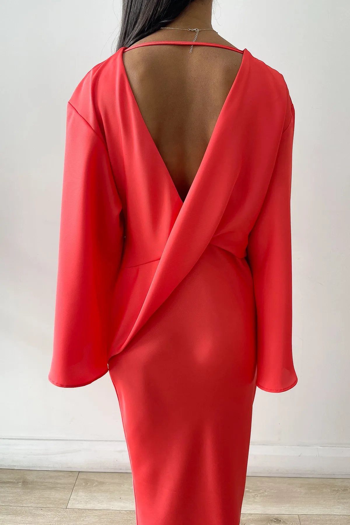 Lucy Coral Dress by HSH