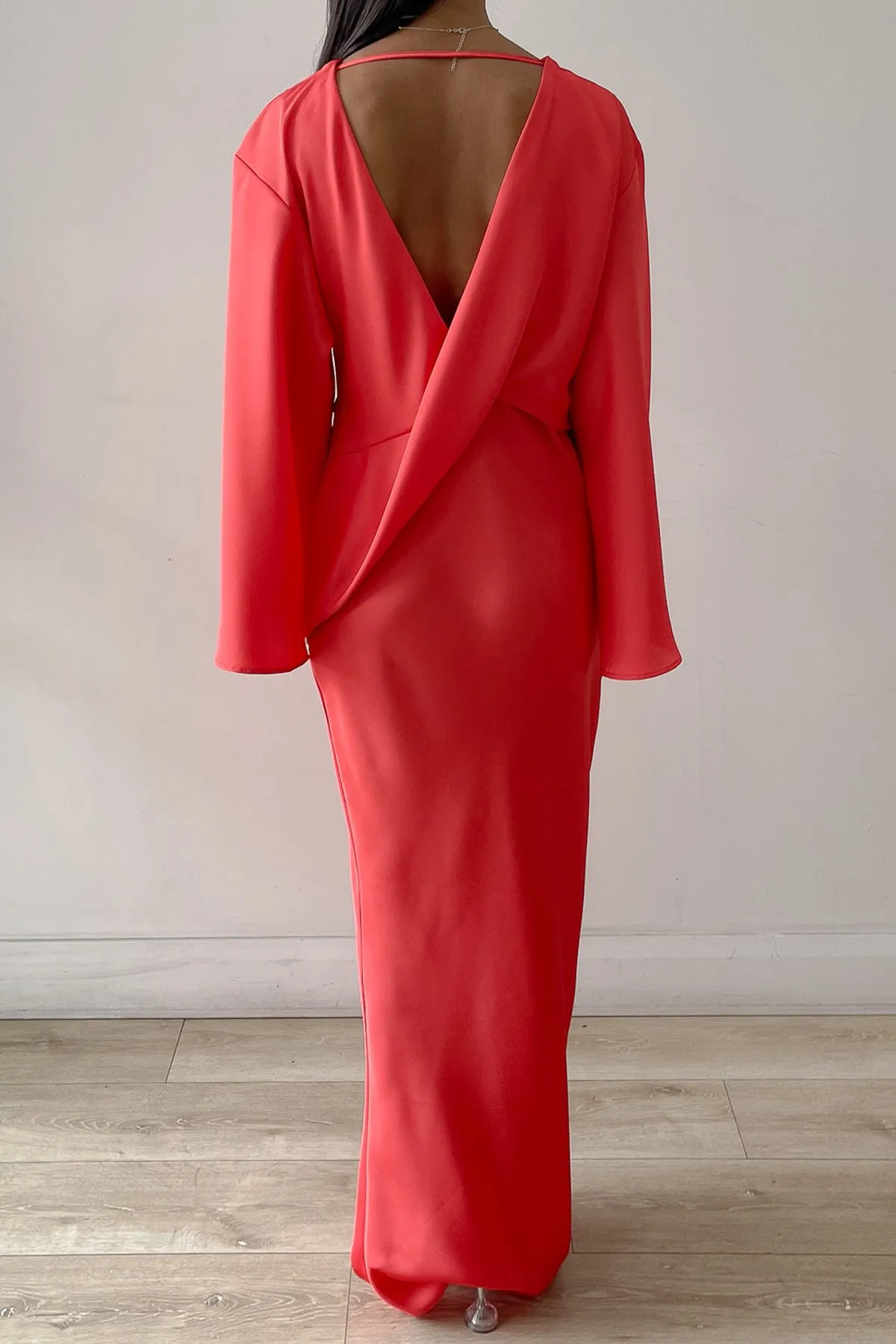 Lucy Coral Dress by HSH