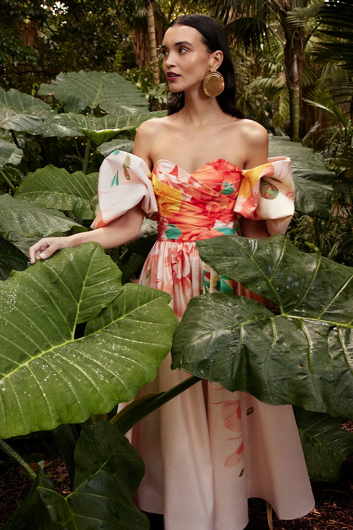 Maevis Midi Dress by Leo Lin