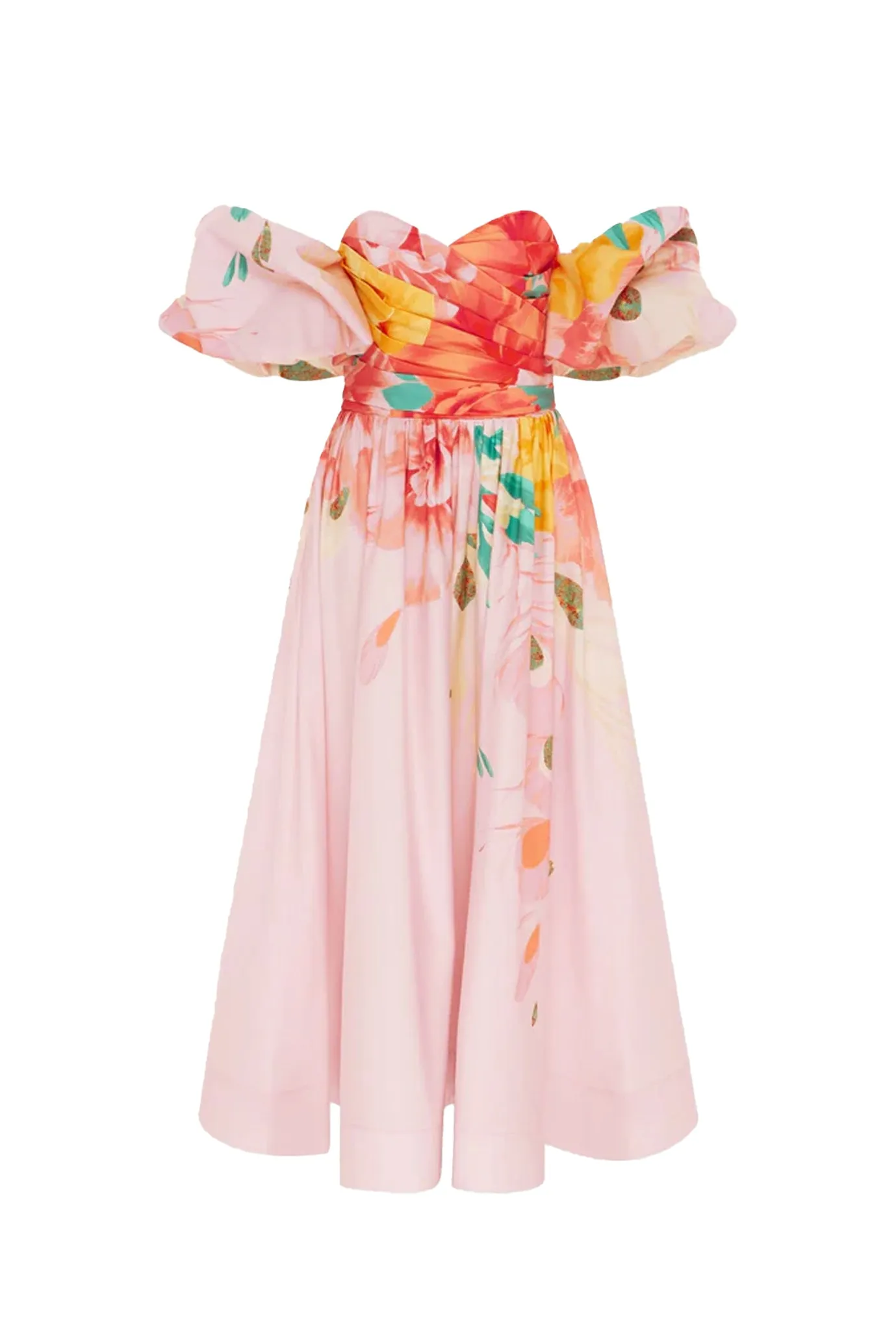Maevis Midi Dress by Leo Lin