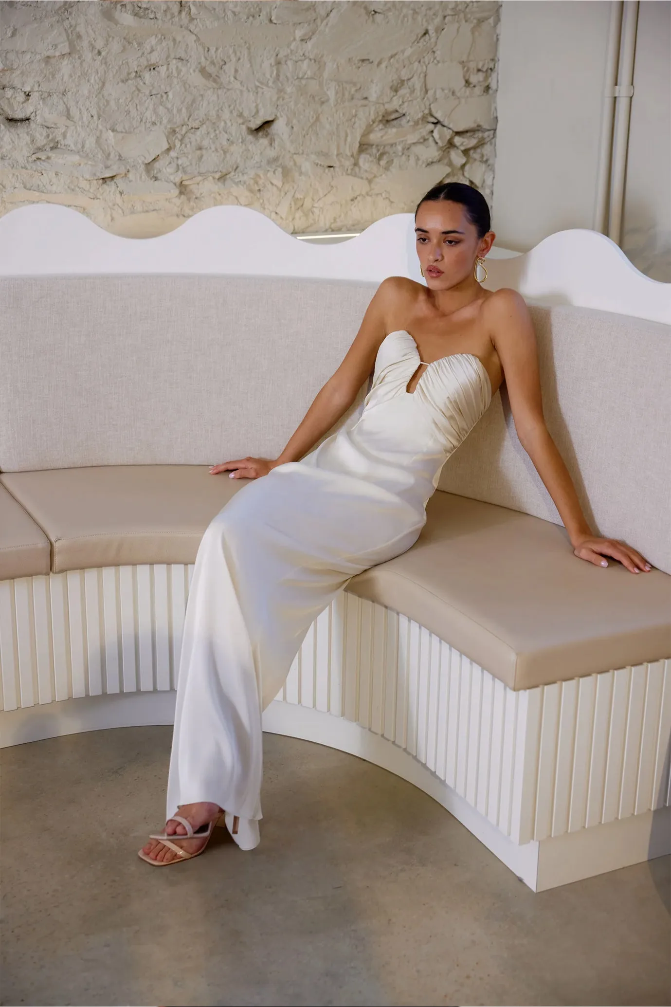 Magnolia Dress Cream by Lexi