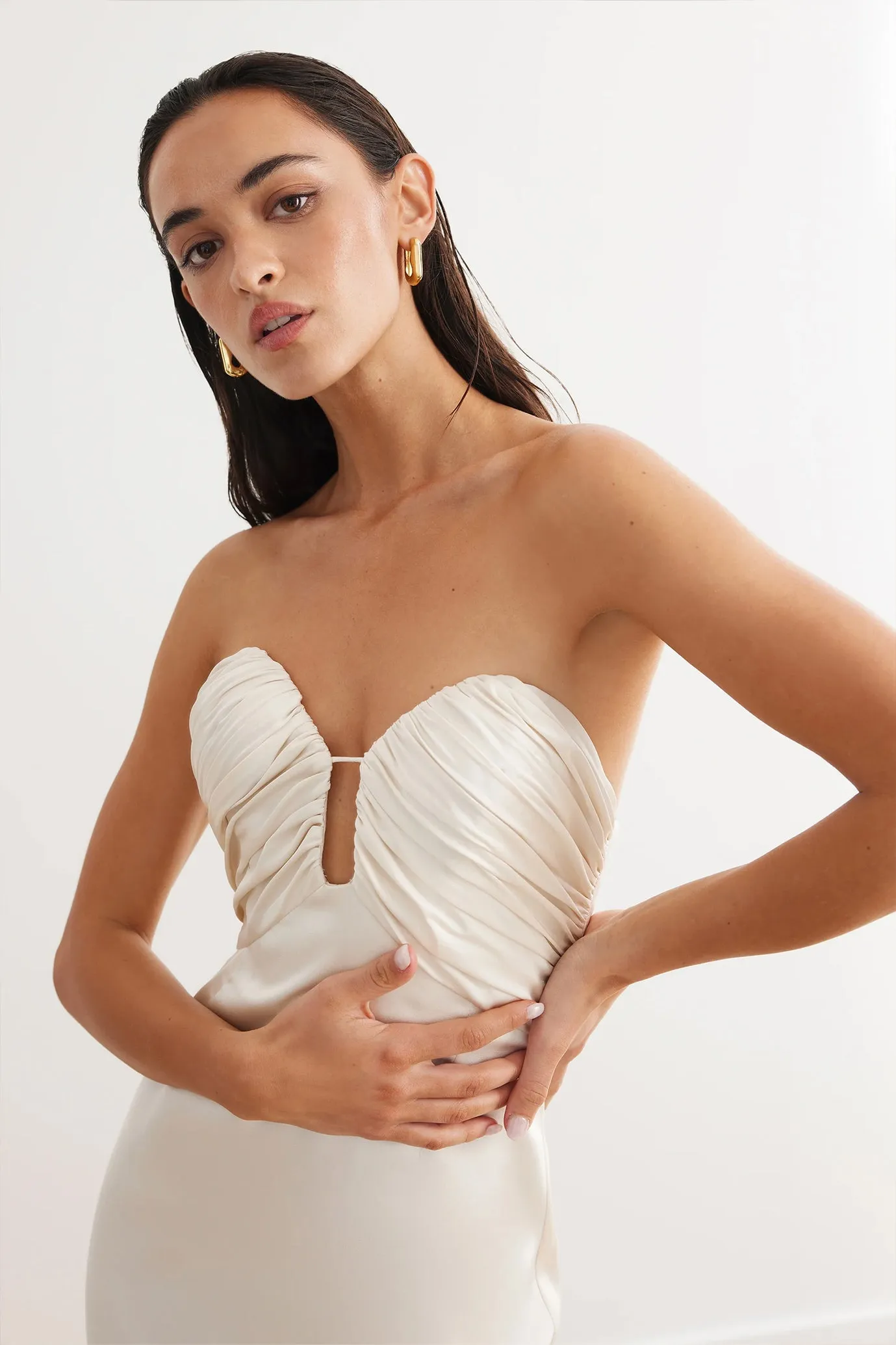 Magnolia Dress Cream by Lexi