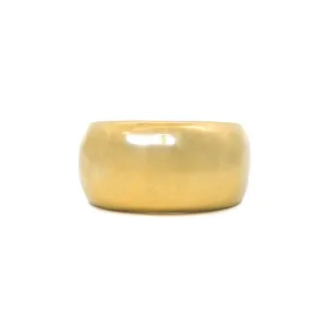 Magpie Vintage-18k Wide Domed Band