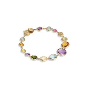 Marco Bicego Jaipur 18ct Yellow Gold Mixed Gemstone Bracelet