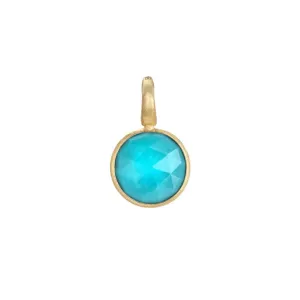 Marco Bicego Jaipur 18ct Yellow Gold Turquoise Stackable Pendant