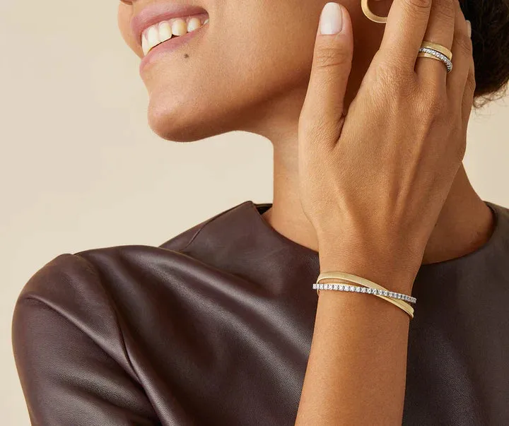 Marco Bicego Masai 18ct Yellow Gold Diamond Bracelet