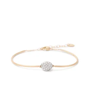 Marco Bicego Siviglia 18ct Yellow Gold 0.15ct Diamond Bracelet