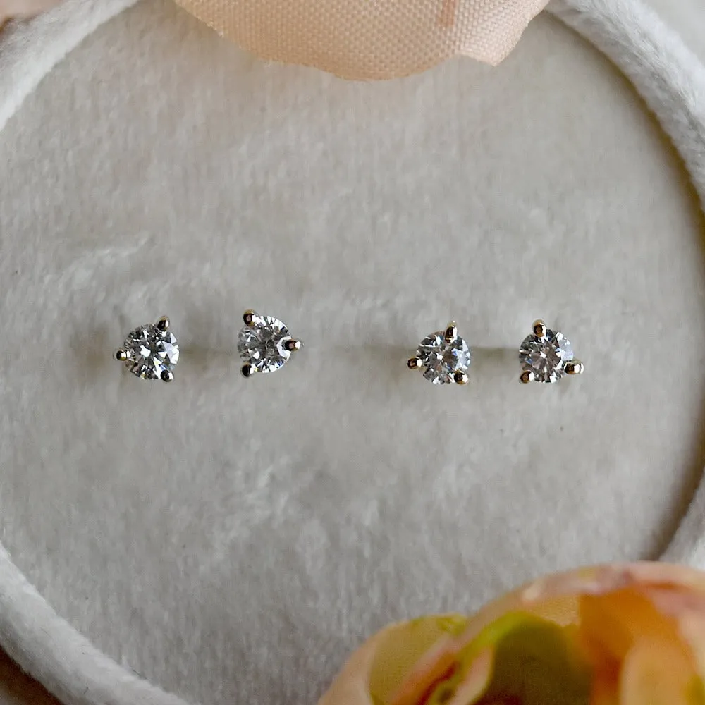 Martini Diamond Studs