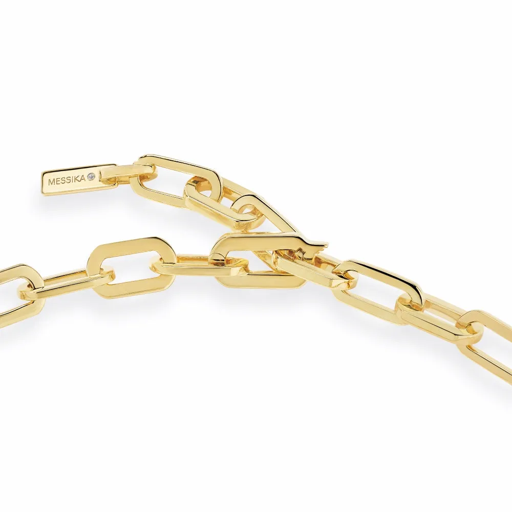 Messika Move Link 18ct Yellow Gold 1.11ct Diamond Necklace