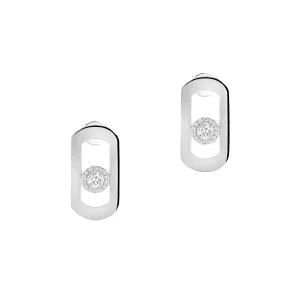 Messika So Move 18ct White Gold 0.23ct Diamond Stud Earrings