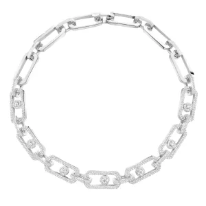 Messika So Move 18ct White Gold 8.22ct Diamond Necklace
