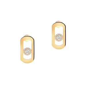 Messika So Move 18ct Yellow Gold 0.23ct Diamond Stud Earrings