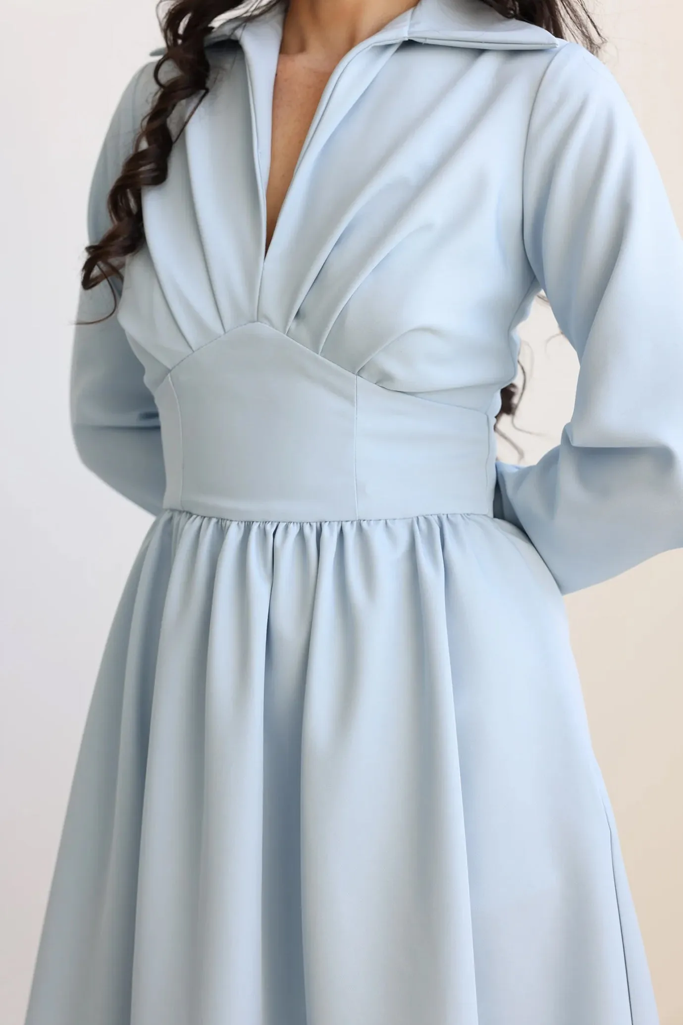 Mia Ice Blue Dress by Sara
