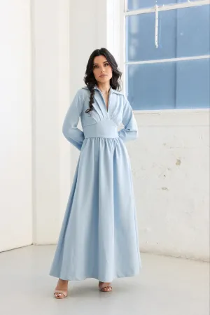 Mia Ice Blue Dress by Sara