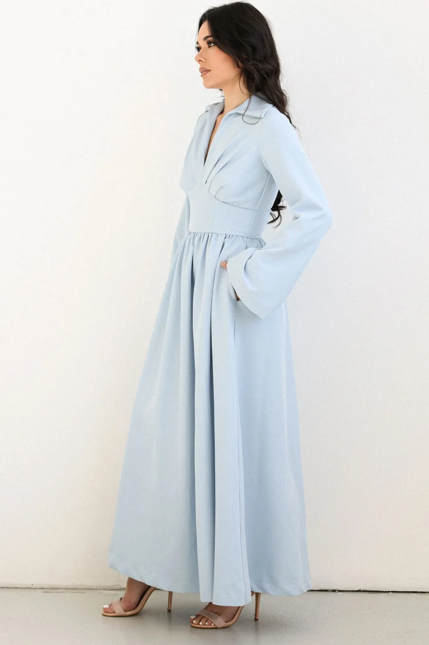 Mia Ice Blue Dress by Sara