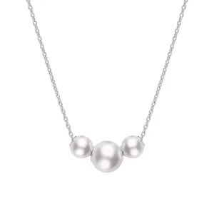 Mikimoto 18ct Yellow Gold Akoya Pearl Jewels in Motion 45cm Necklace