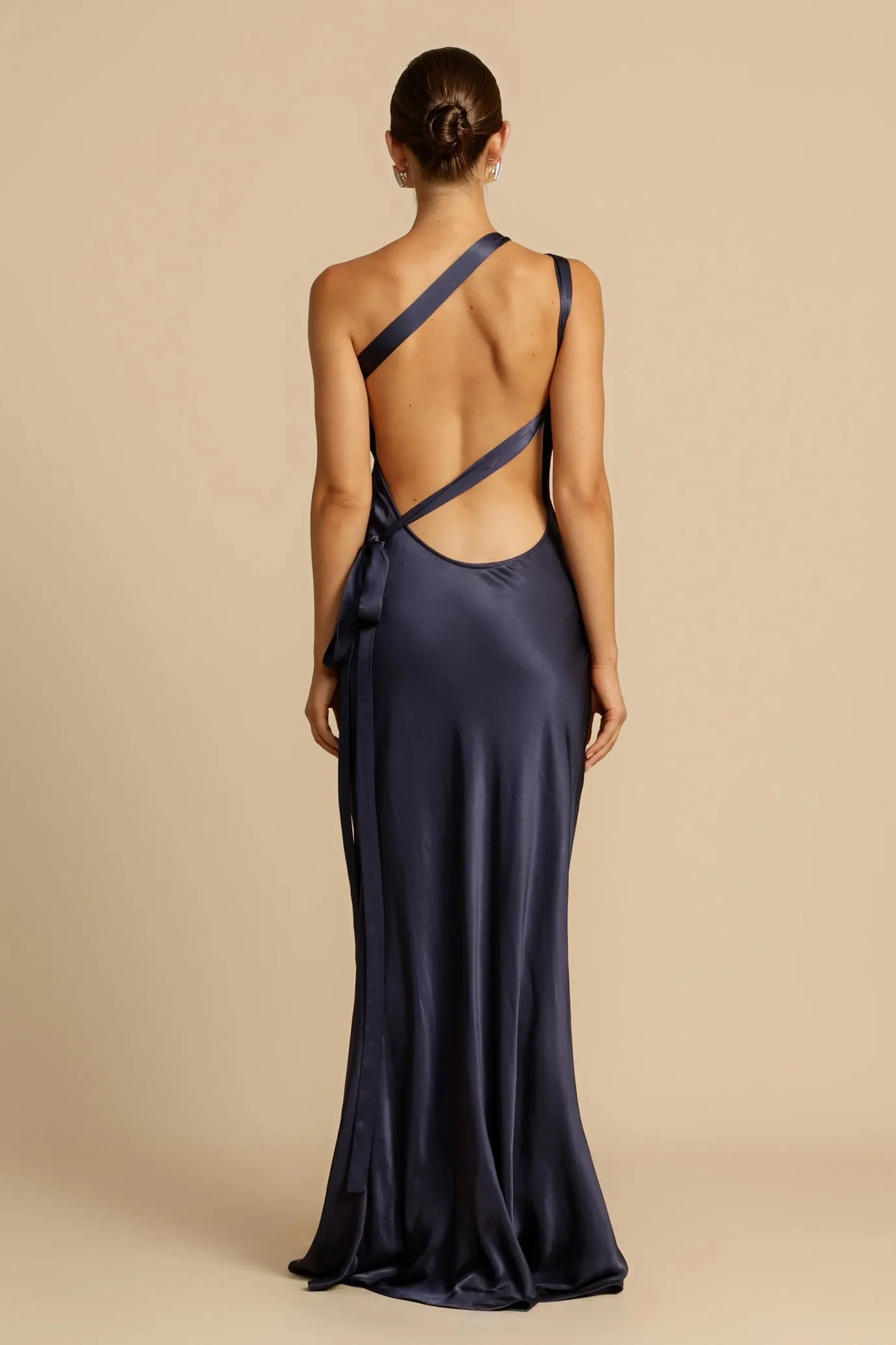 Monique Dress Navy by Arcina Ori