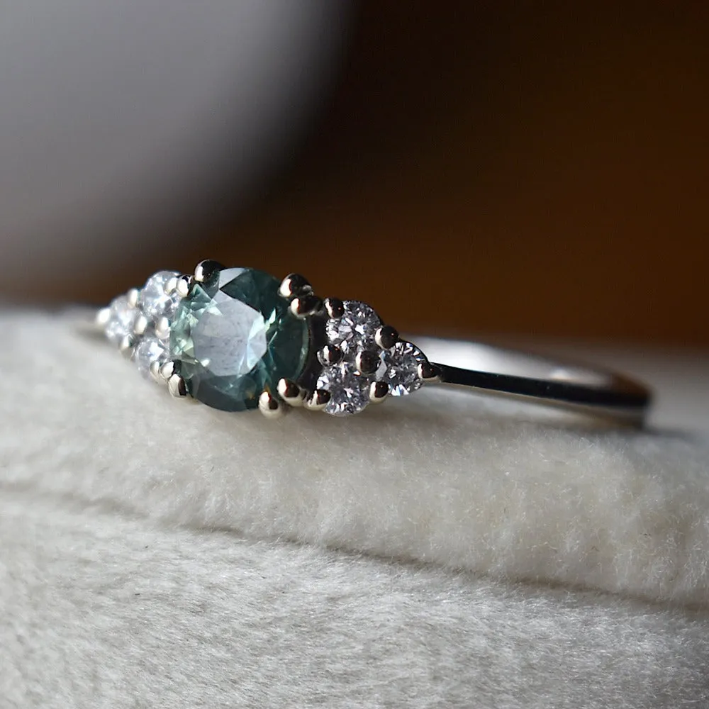 Montana Blue Sapphire Triplet Ring