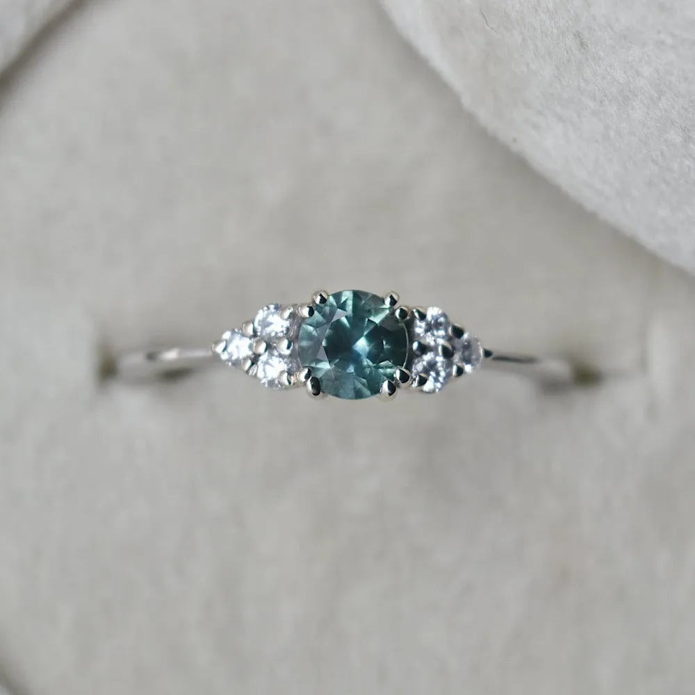 Montana Blue Sapphire Triplet Ring