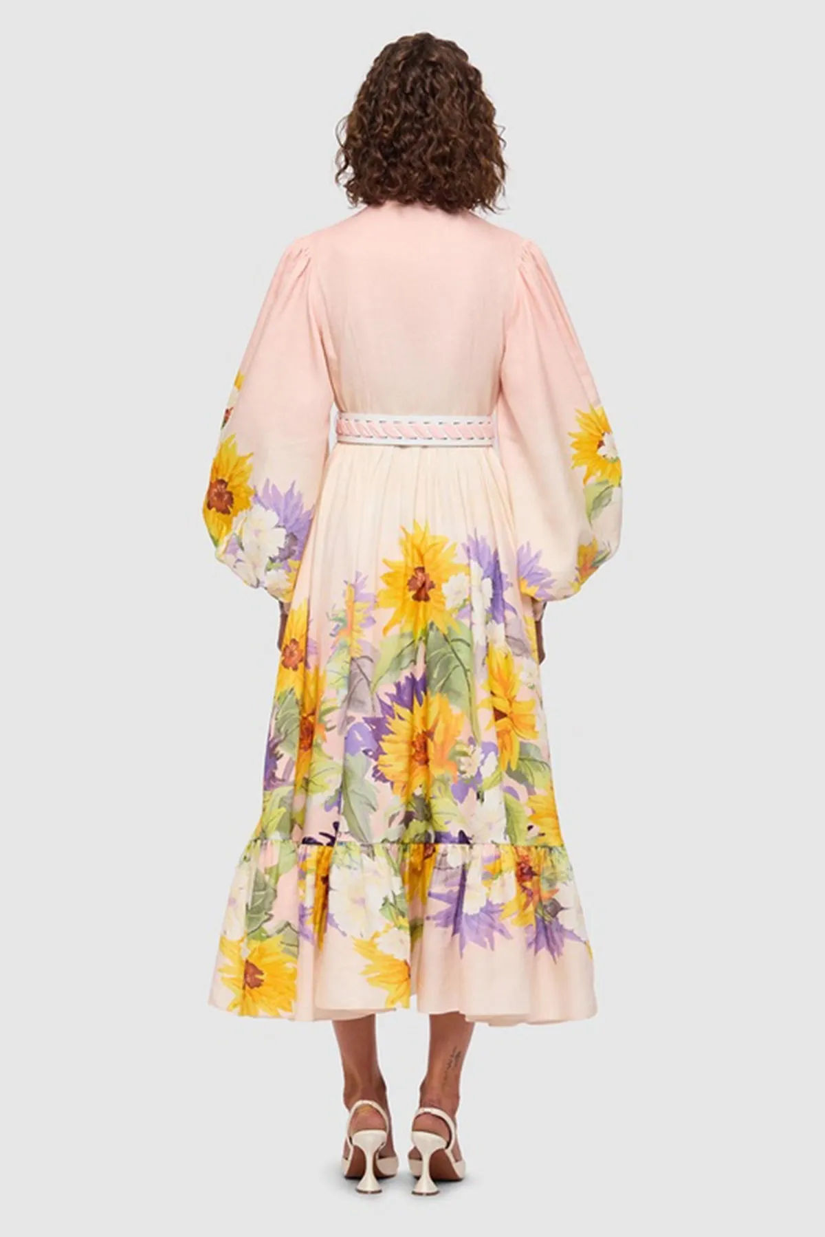 Nayla Midi Dress by Leo & Lin