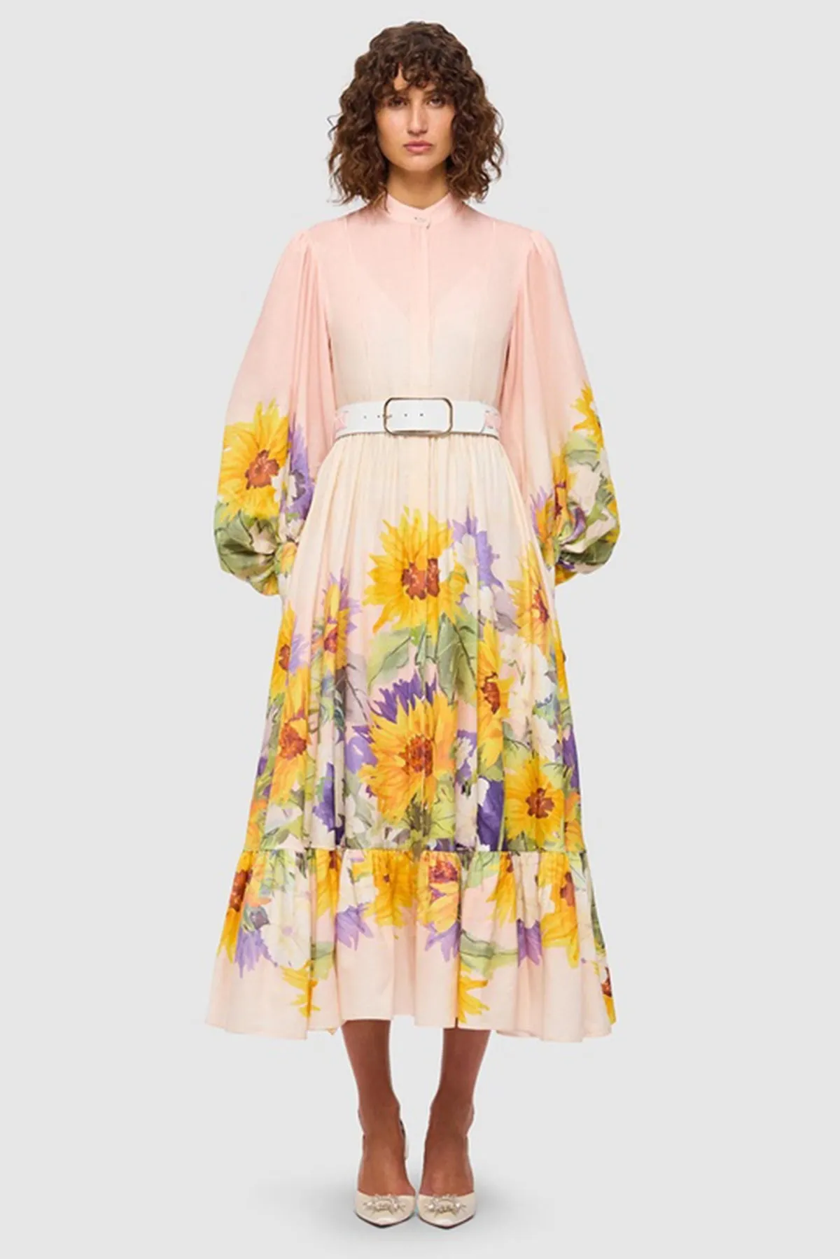 Nayla Midi Dress by Leo & Lin