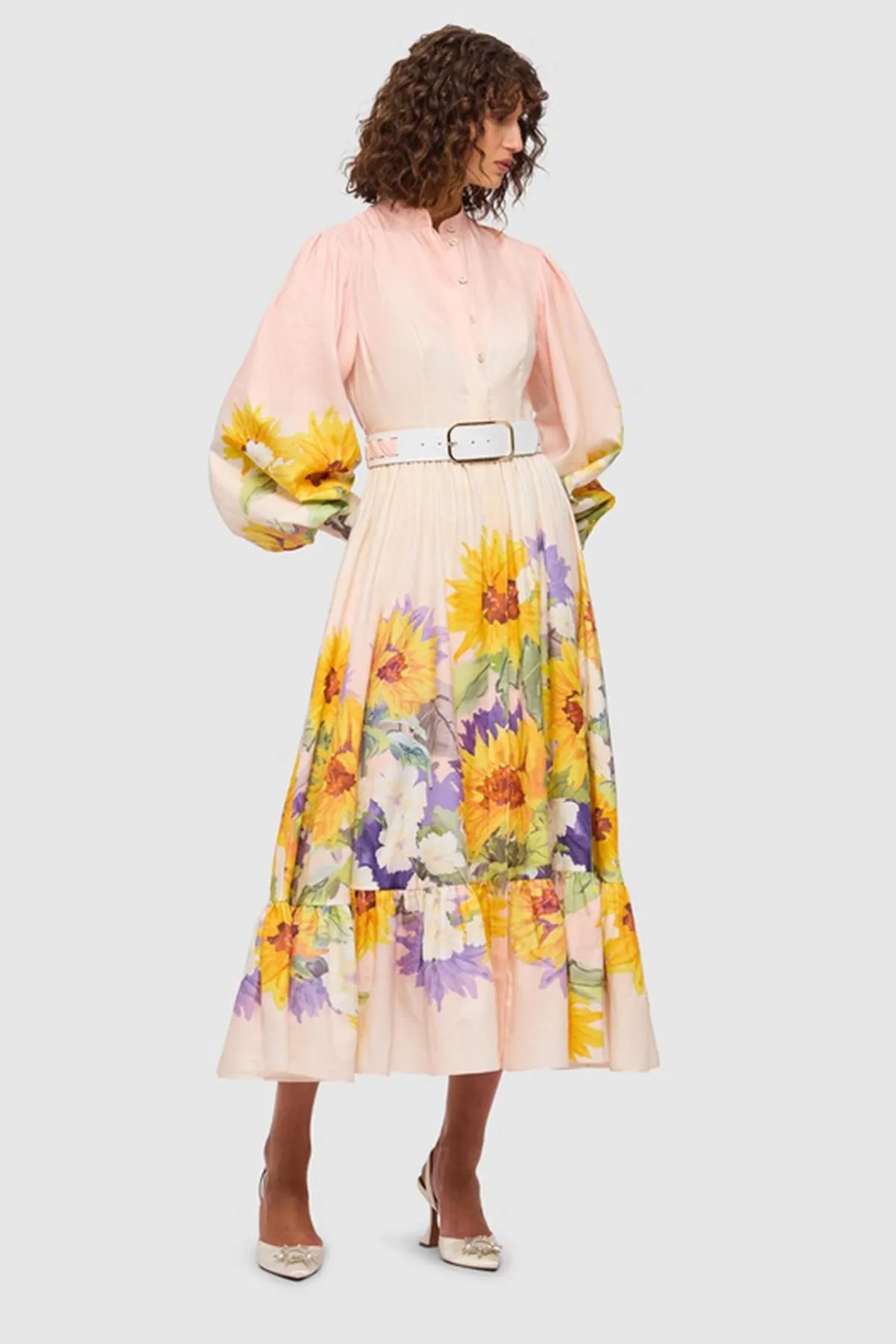 Nayla Midi Dress by Leo & Lin