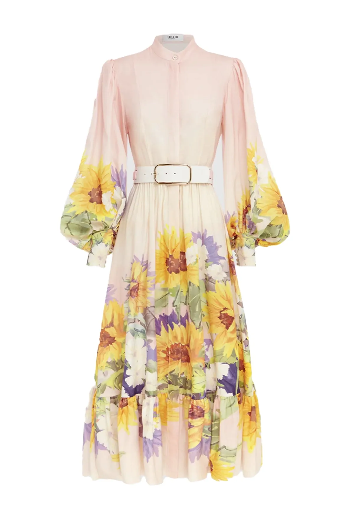 Nayla Midi Dress by Leo & Lin
