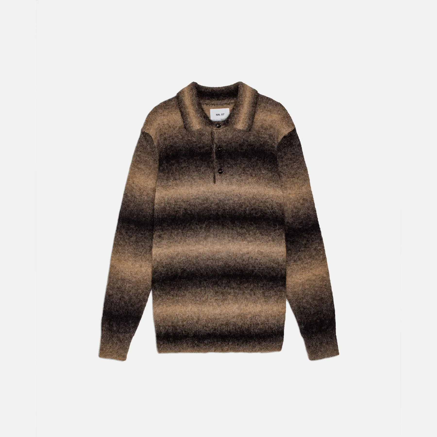 NN07 Alfie Long Sleeve Polo