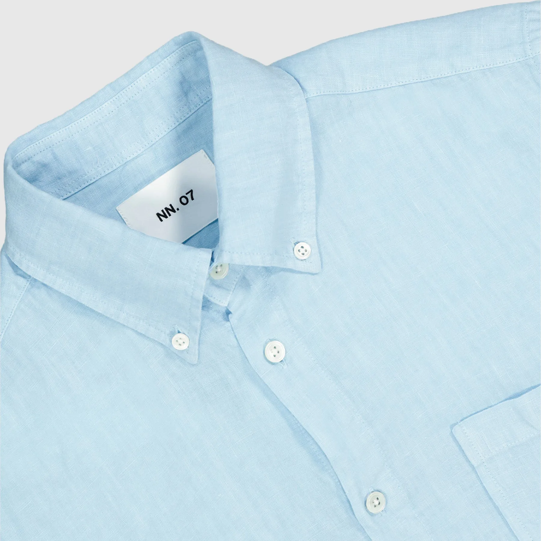 NN07 Arne Long Sleeve Linen Shirt