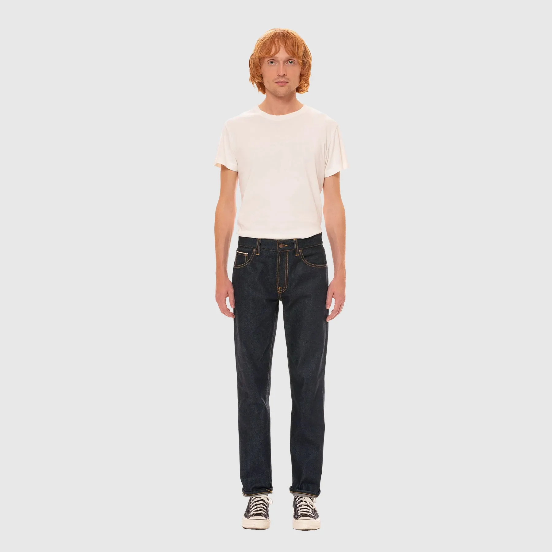 Nudie Jeans Gritty Jackson : Dry Maze Selvage