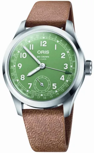 Oris Big Crown Pointer Date Calibre 403 Green Watch