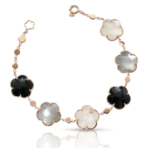 Pasquale Bruni Bouquet Lunaire 18ct Rose Gold Diamond Moon Gems Bracelet
