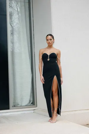 Phoenix Dress Black by Lexi