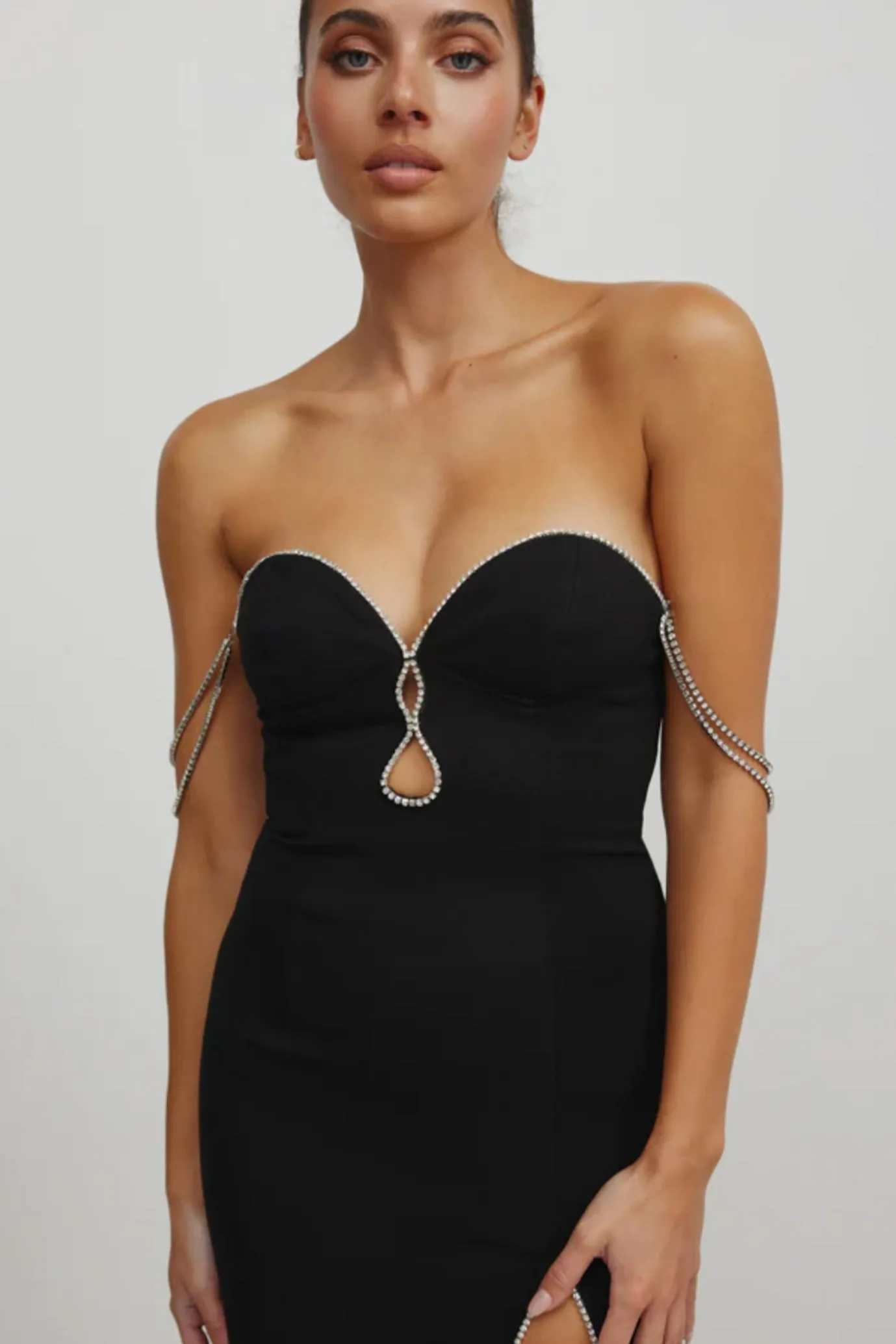 Phoenix Dress Black by Lexi