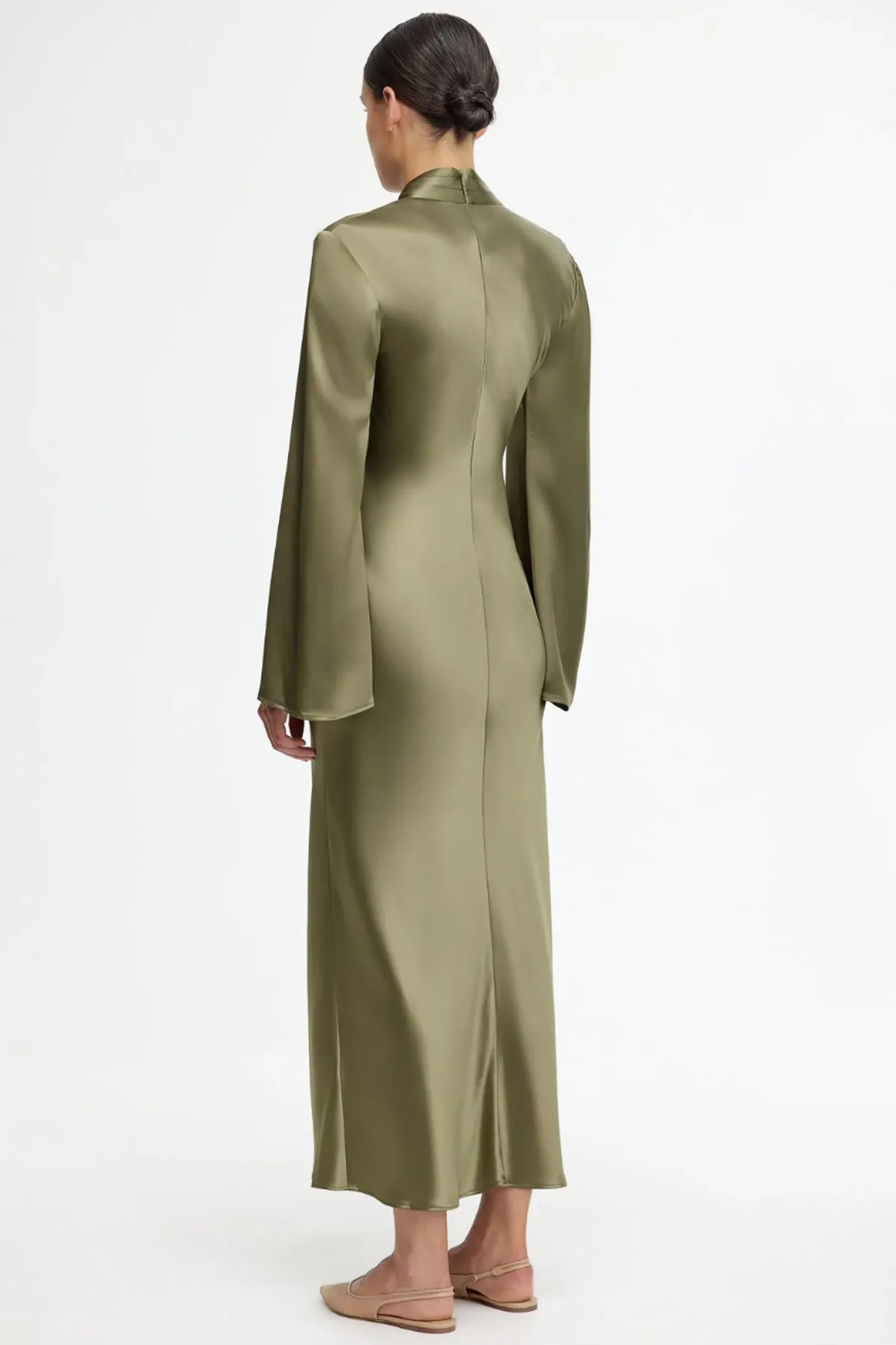 Piccadilly Midi Dress Olive by Acler