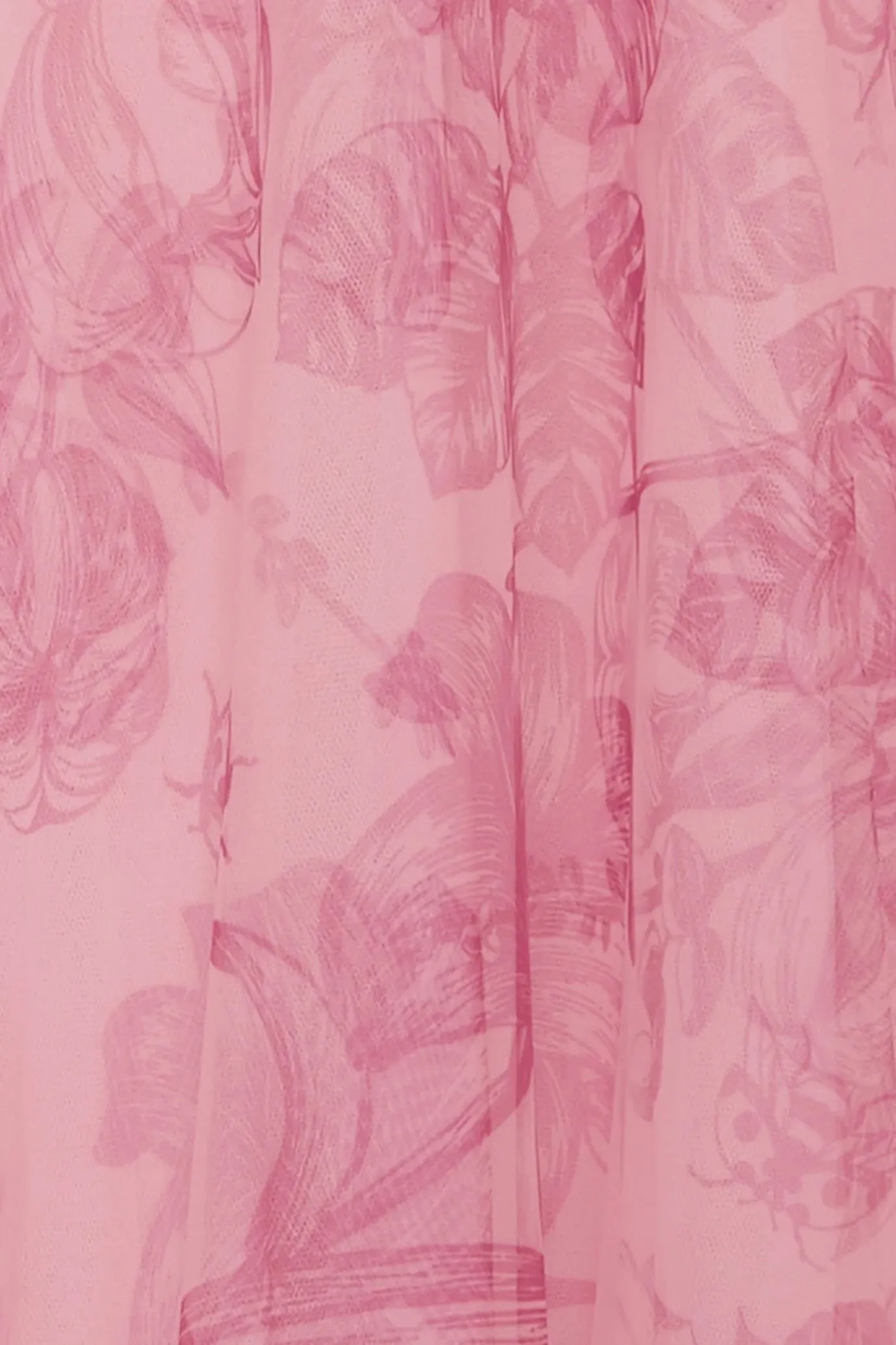 Rae Bustier Midi Dress Harmony Print in Plum Blossom by Leo Lin