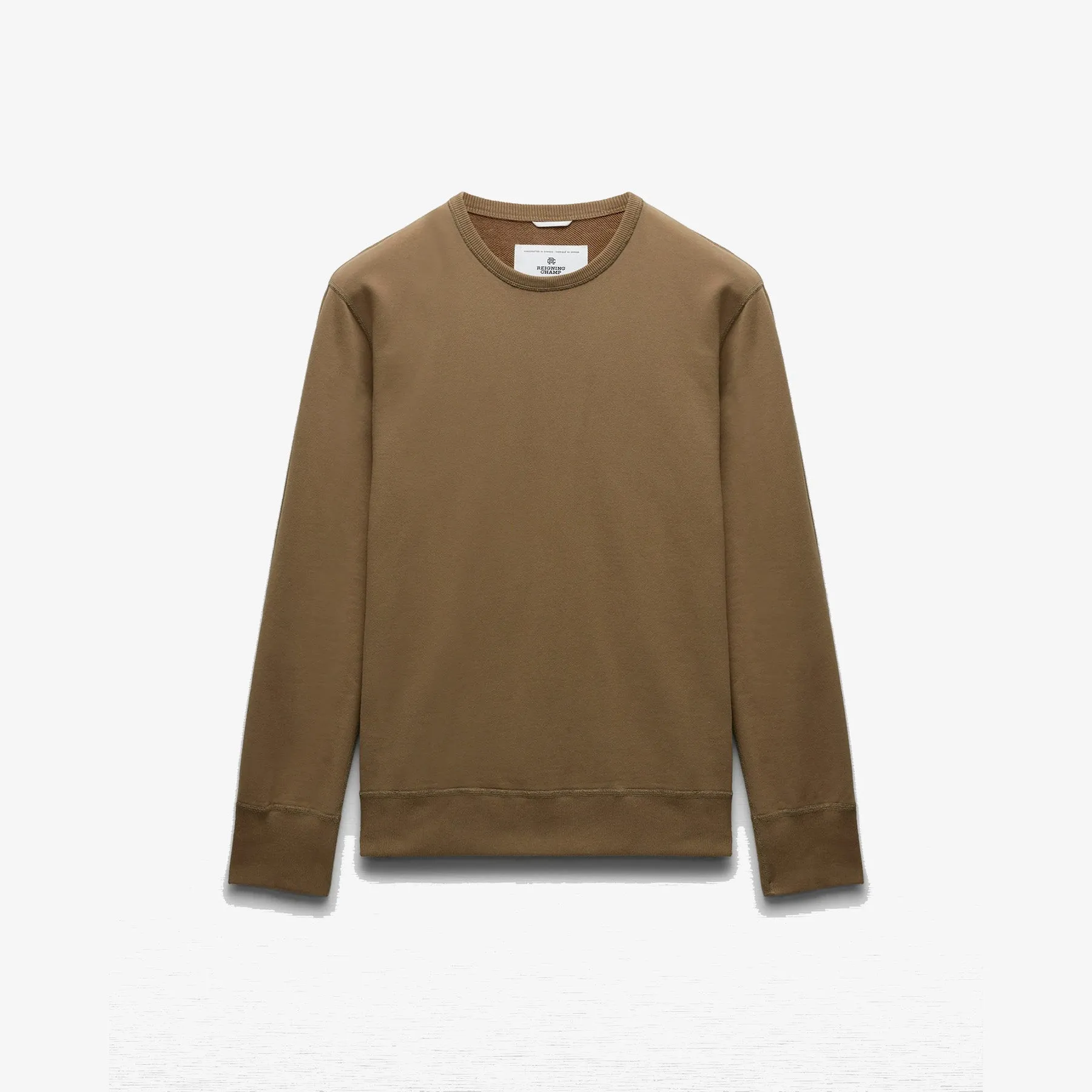 Reigning Champ Midweight Terry Slim Crew Sweat