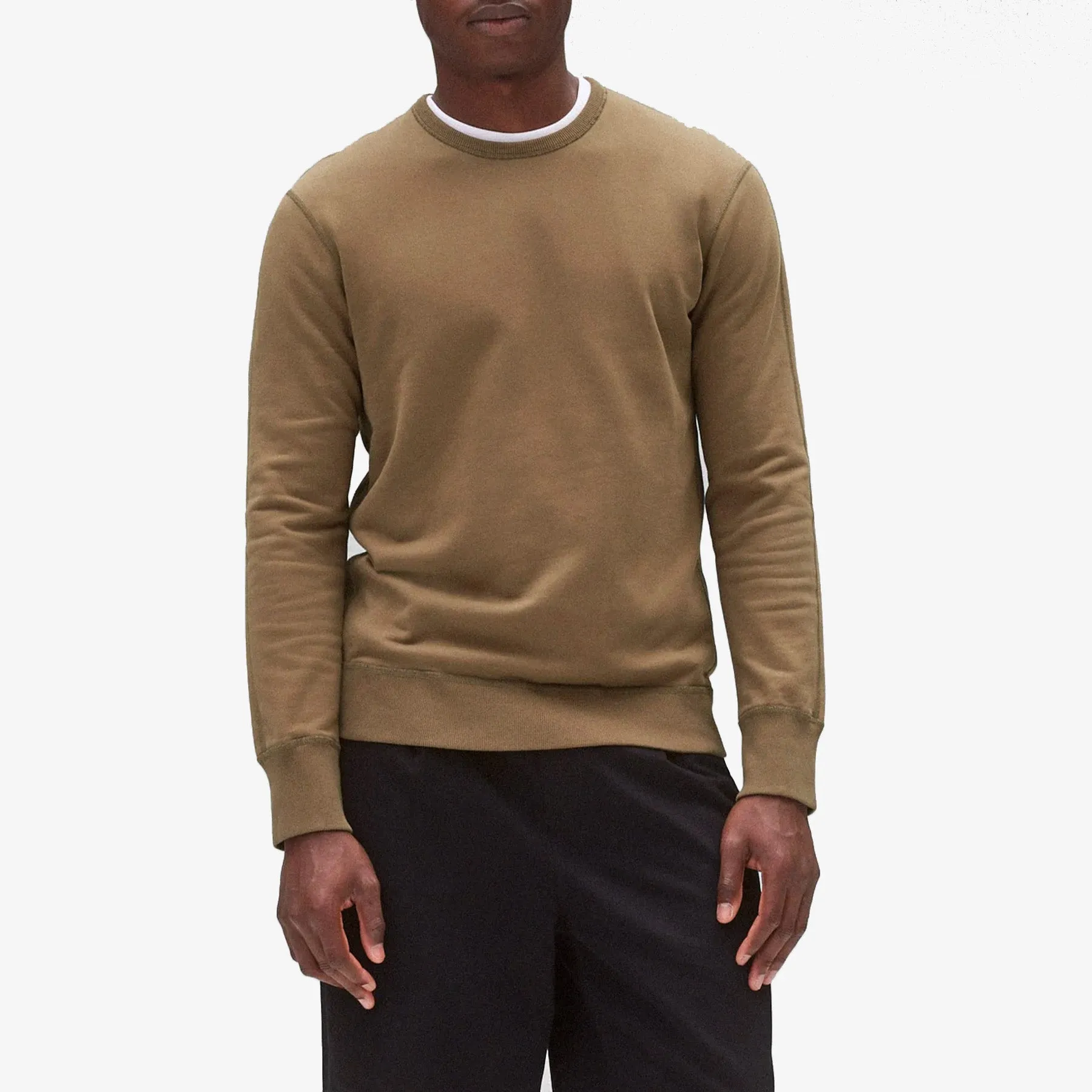 Reigning Champ Midweight Terry Slim Crew Sweat