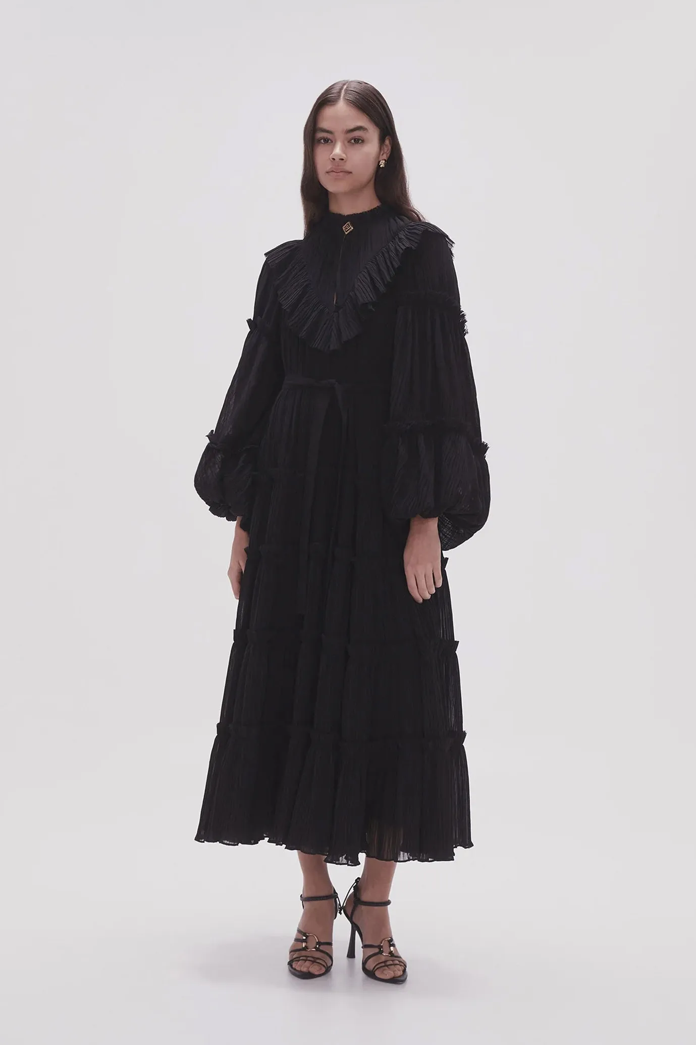 Robyn Tiered Midi Dress by Aje