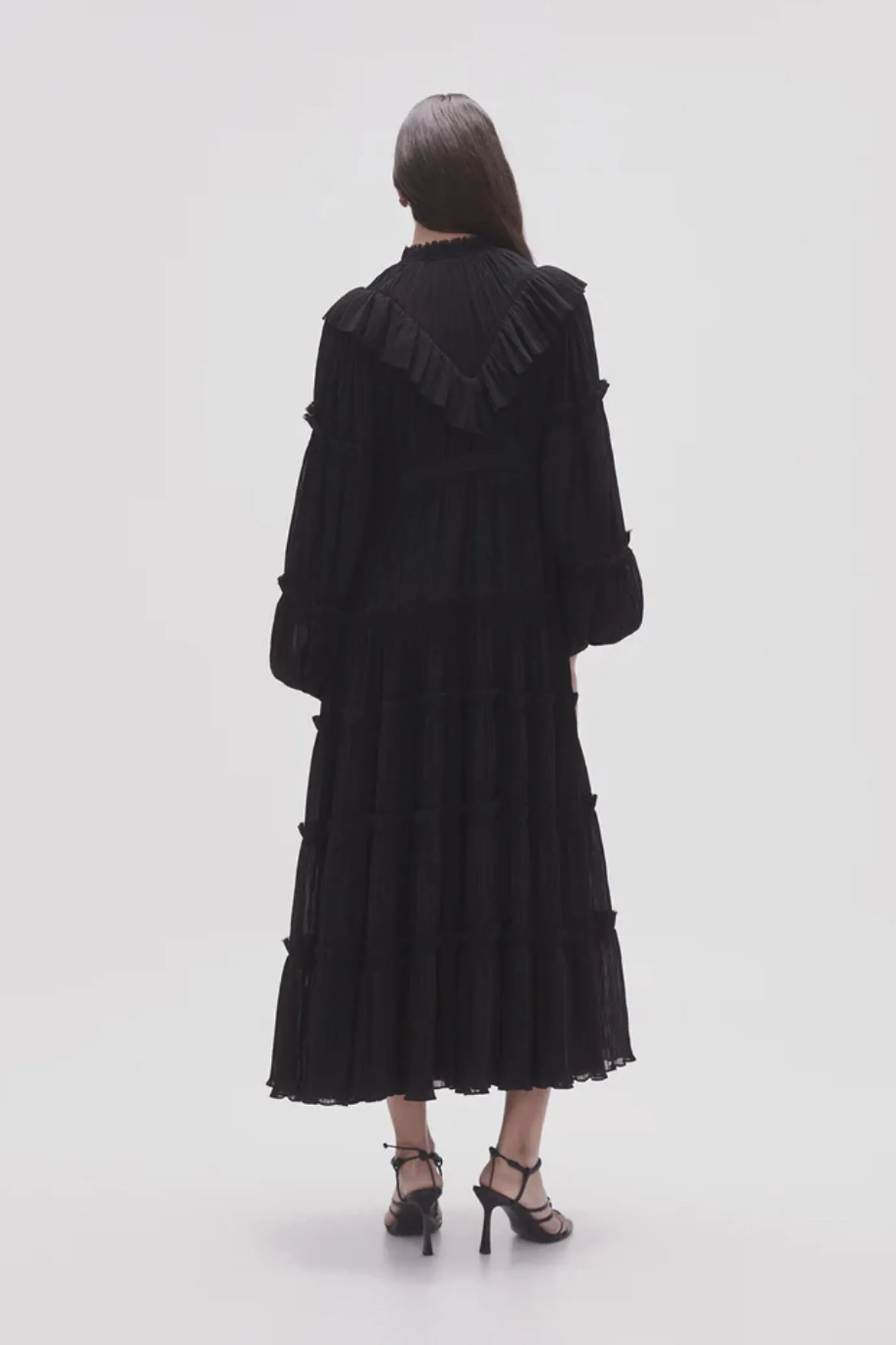 Robyn Tiered Midi Dress by Aje