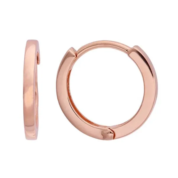 Round 11.5mm Huggie Hoop Earring