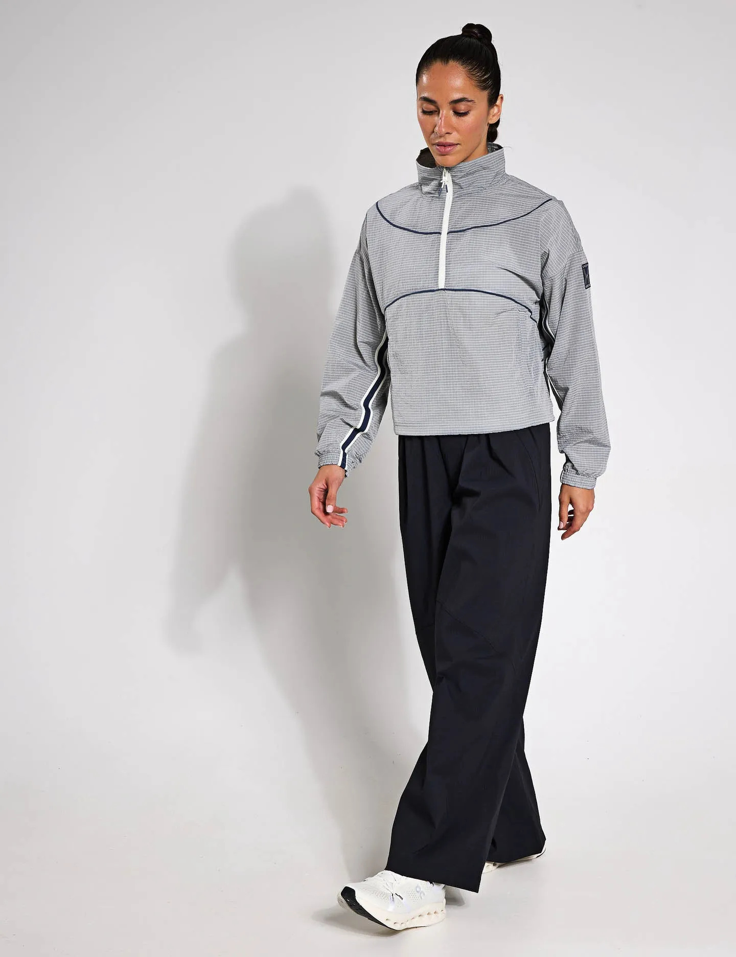 Run 96 Jacket - White Quartz/Downpour Grey